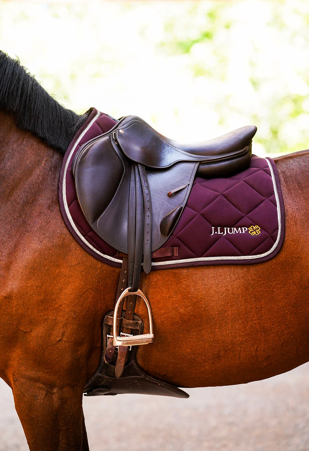 Tapis bordeaux Boréal - JL Jump