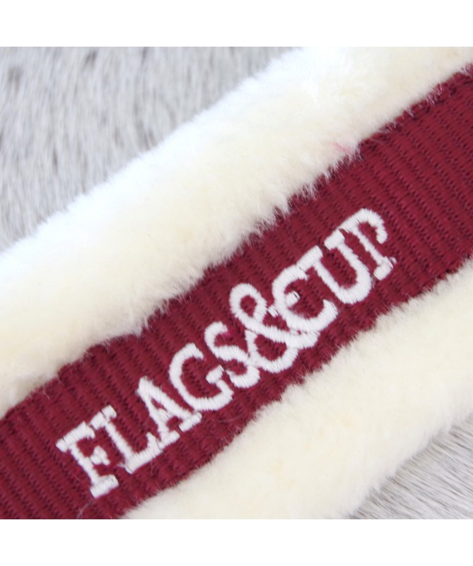 Licol + longe Velta rouge - Flags and cup – Image 2