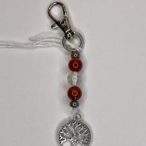 Charms Cornaline/Cristal