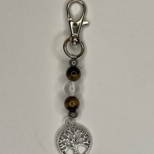 Charms Oeil de tigre - Cristal
