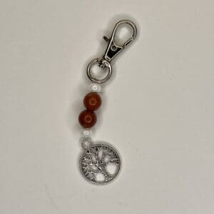 Charms Jaspe rouge