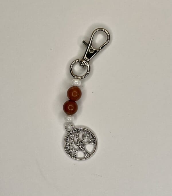 Charms Jaspe rouge