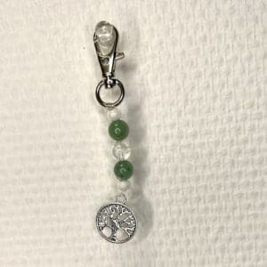 Charm Aventurine - Cristal de roche