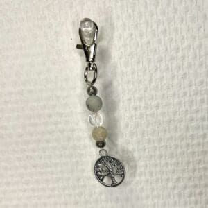 Charm Amazonite- Cristal de roche