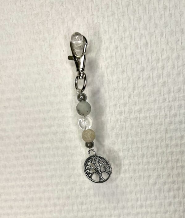 Charm Amazonite- Cristal de roche