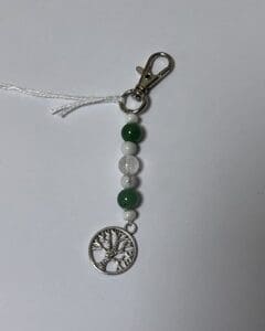 Charm Aventurine - Howlite - Cristal de roche