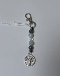 Charm Labradorite - Aigue marine - Cristal de roche