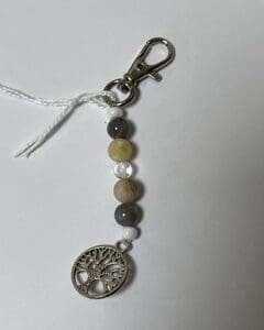 Charm Amazonite - Cristal de roche