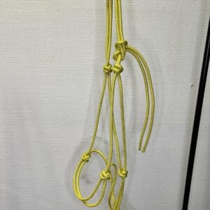 Licol éthologique jaune taille cheval