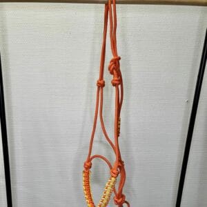 Licol éthologique orange taille cheval