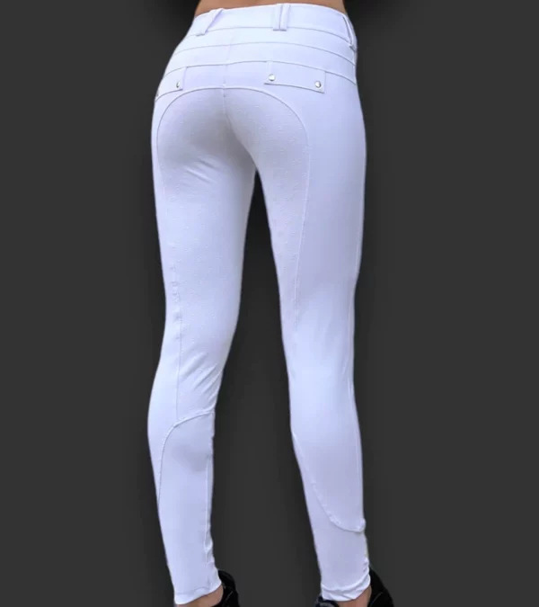 Pantalon One name full grip blanc - Alexandra Ledermann – Image 6