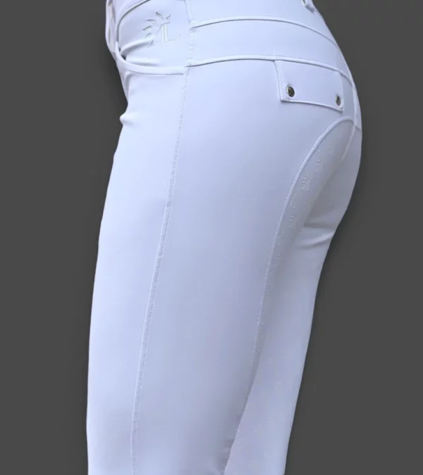 Pantalon One name full grip blanc - Alexandra Ledermann – Image 5