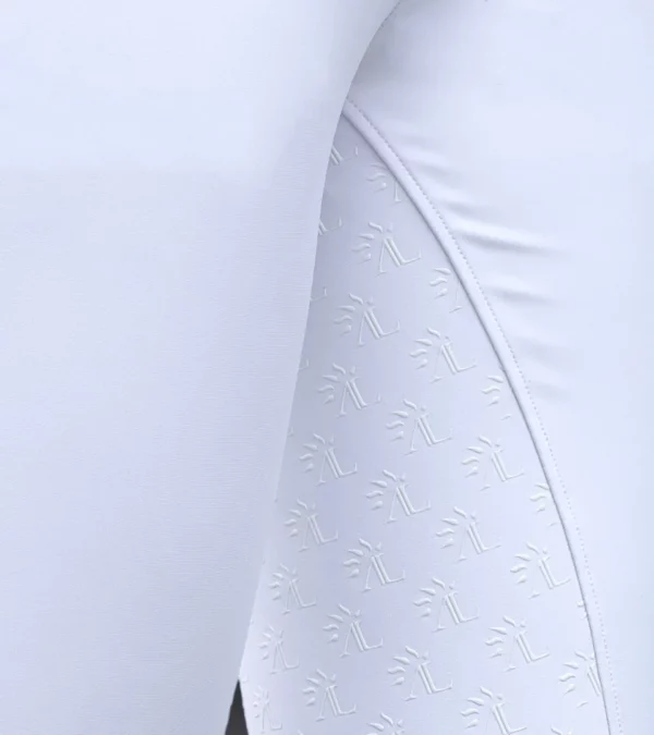 Pantalon One name full grip blanc - Alexandra Ledermann – Image 4