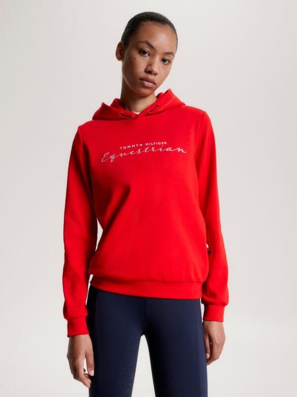 Pull Greenwich rouge - Tommy hilfiger equestrian