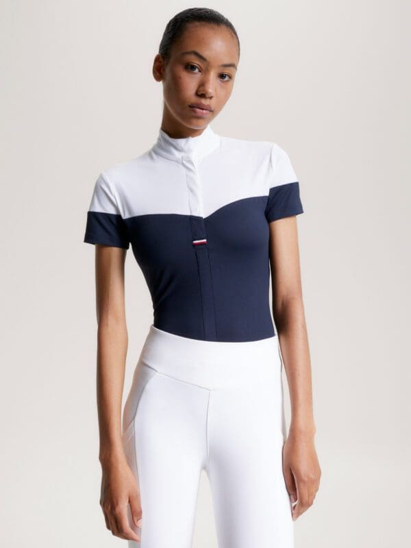 Polo de concours bi-colore Madison femme- Tommy hilfiger equestrian