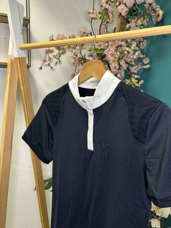 Polo de concours noir - Cavallo