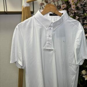 Polo de concours homme blanc - Cavallo