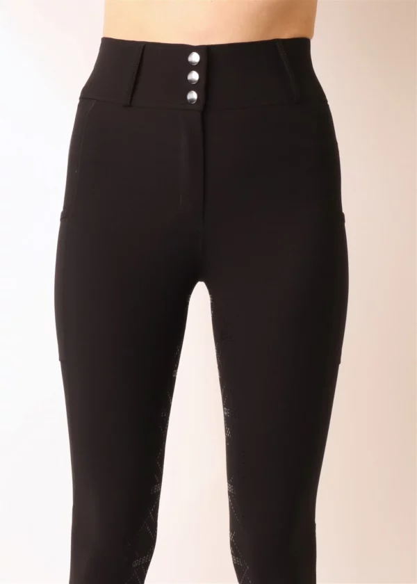 Pantalon Shiny noir - Rebel by montar – Image 2