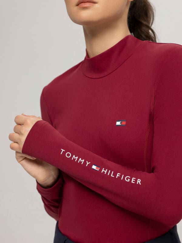 Sous-peau Rollkragen bordeaux - Tommy hilfiger equestrian – Image 2