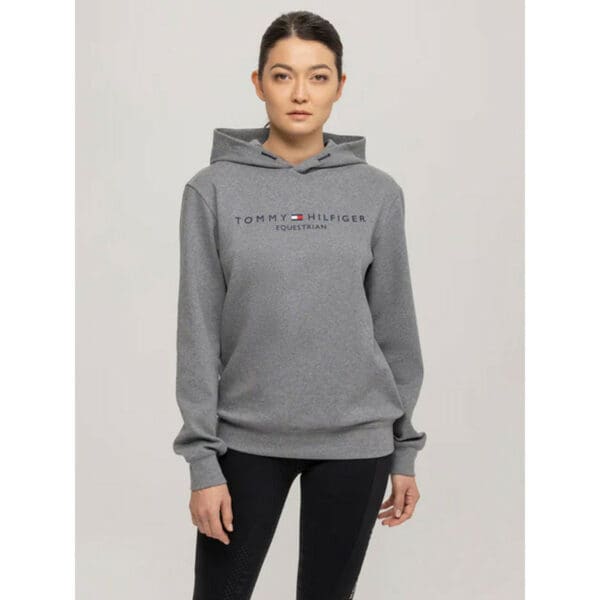 Sweat à capuche Williamsburg gris unisexe - Tommy hilfiger equestrian