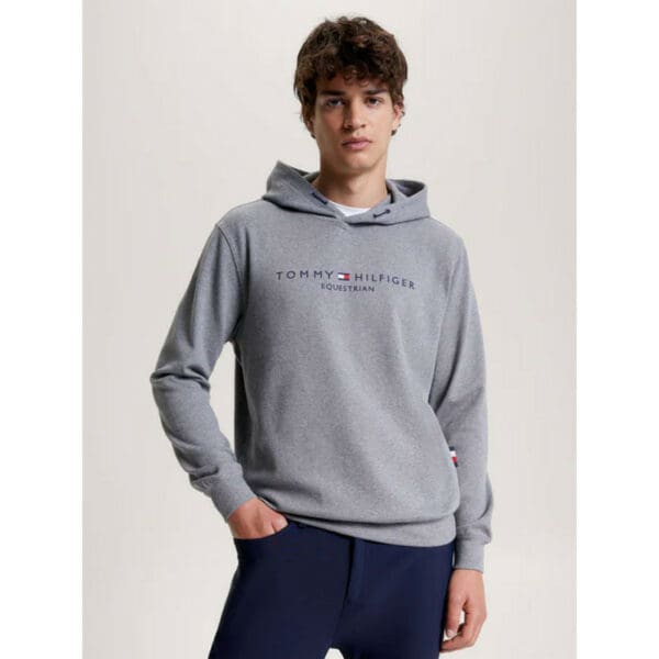 Sweat à capuche Williamsburg gris unisexe - Tommy hilfiger equestrian – Image 3