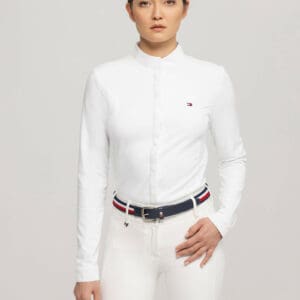 Chemise de concours Charlotte blanc femme - Tommy hilfiger equestrian