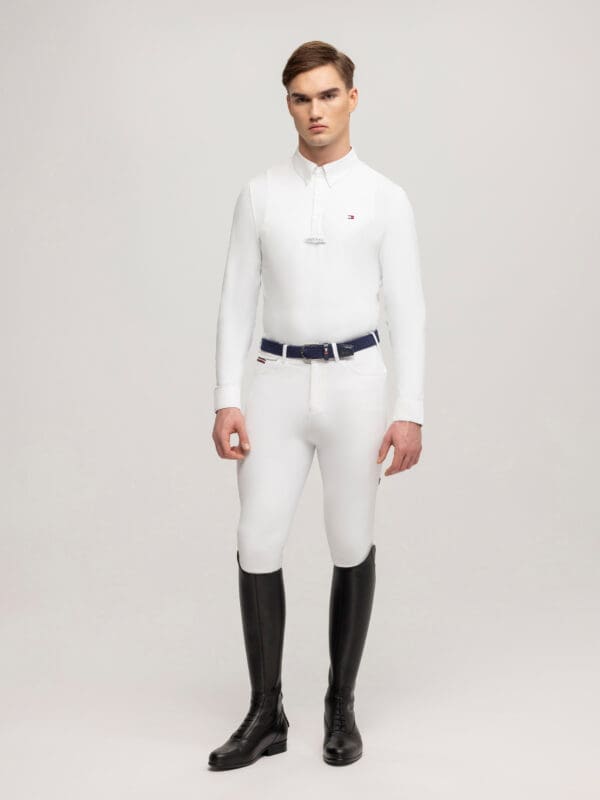 Chemise de concours Colombus blanc Homme - Tommy hilfiger equestrian – Image 6