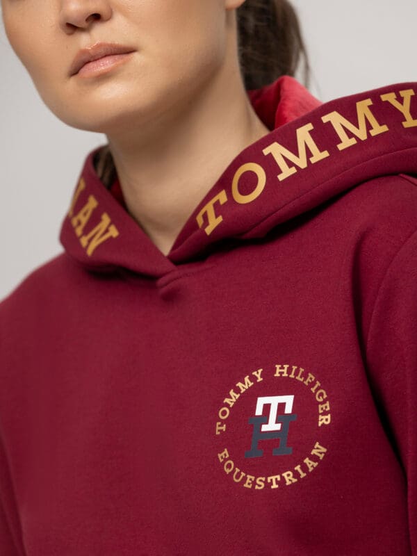 Sweat à capuche Colorado rouge - Tommy hilfiger equestrian – Image 8