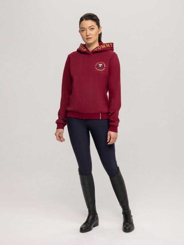Sweat à capuche Colorado rouge - Tommy hilfiger equestrian – Image 6