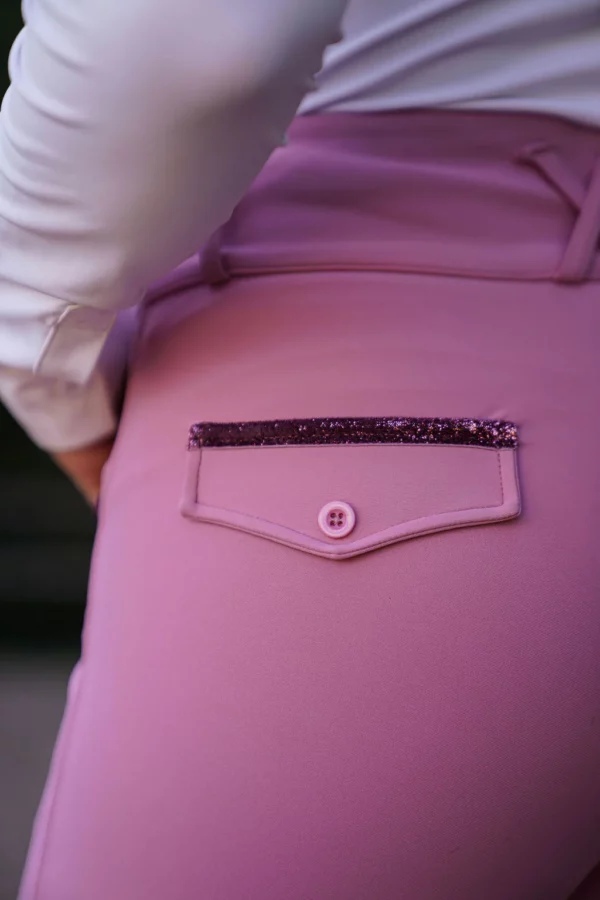 Pantalon d'équitation rose modéle " Alpha" - JL Jump