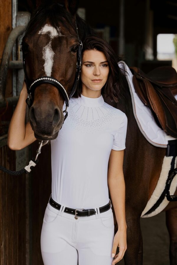 Polo London blanc - Equithéme