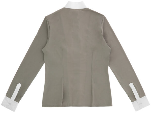 Chemise de concours Julie taupe - Equithéme – Image 4