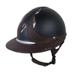 Casque Eclipse noir et marron mat Swarowski - Antares
