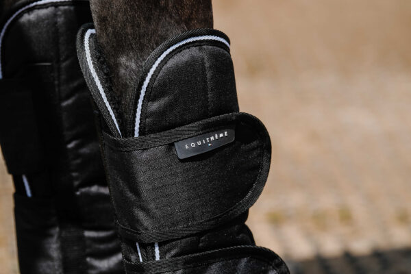 Guêtre de transport Tyrex 600D noir  - Equithéme – Image 2