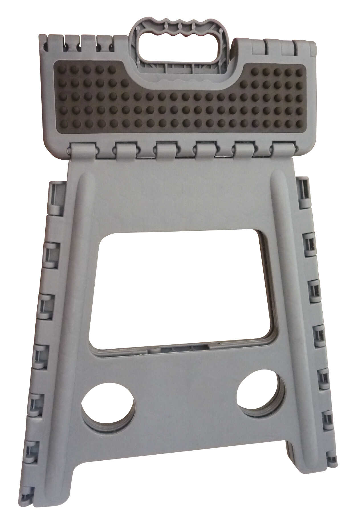 Tabouret marchepieds pliant gris - Hippotonic – Image 2