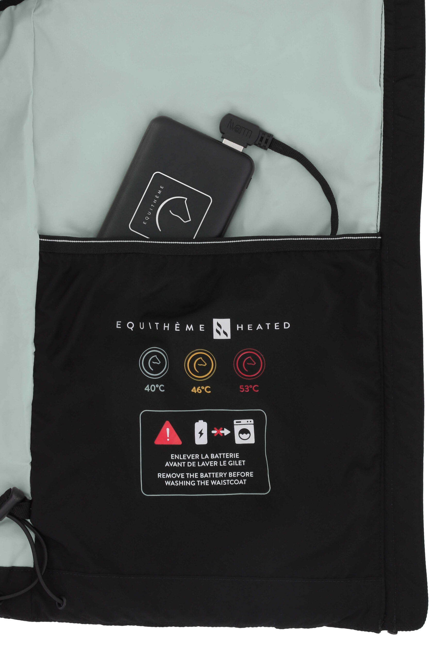 Batterie pour gilet chauffant - Equithéme