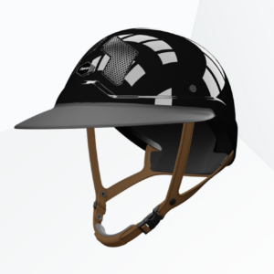 Casque Armet star angel noir coque L - Flex on