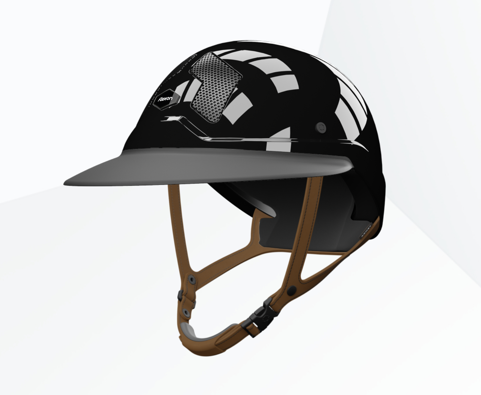 Casque Armet star angel noir coque M - Flex on