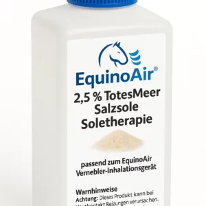 Solution de solthérapie au sel de la mer morte - Equino Air