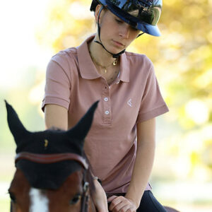 Polo d'entrainement vieux rose femme - Kevin staut collection