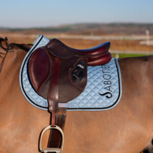 Tapis Igor bleu glacier - Le sabotier