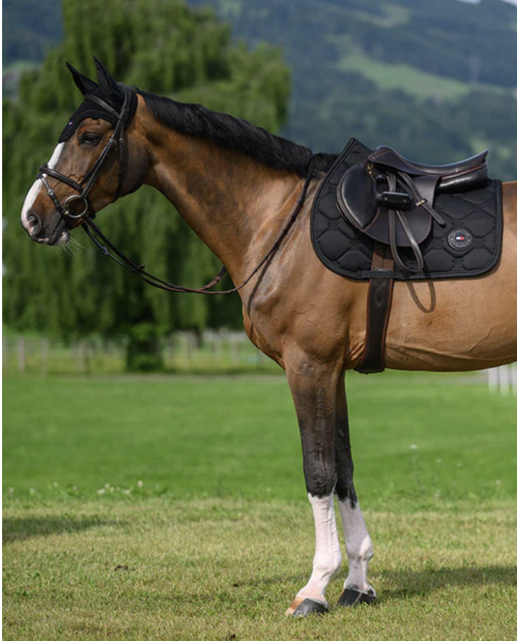 Tapis de selle Liberty noir - Tommy hilfiger equestrian