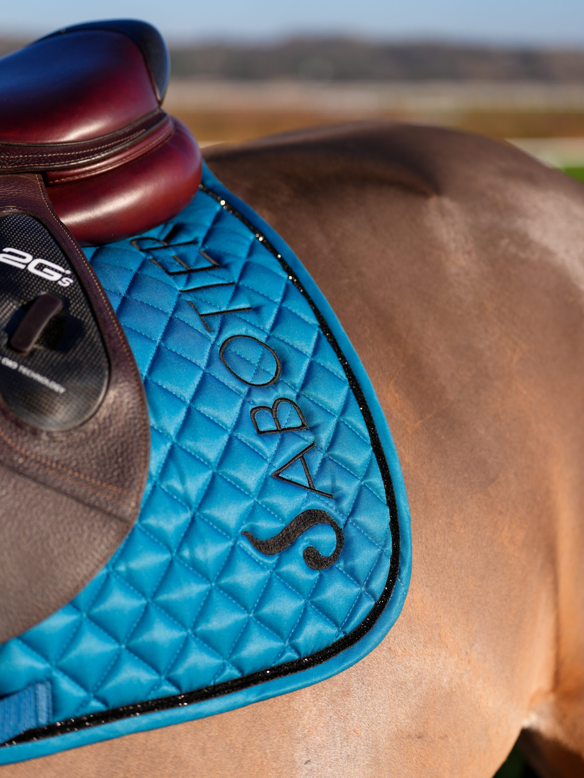 Tapis Igor vert canard - Le sabotier