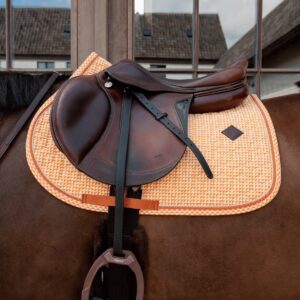 Tapis de selle velours avec imprimés - Kentucky Horsewear