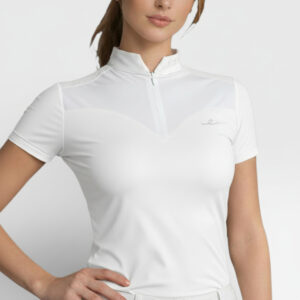 Polo de concours blanc Lucia - Égérie
